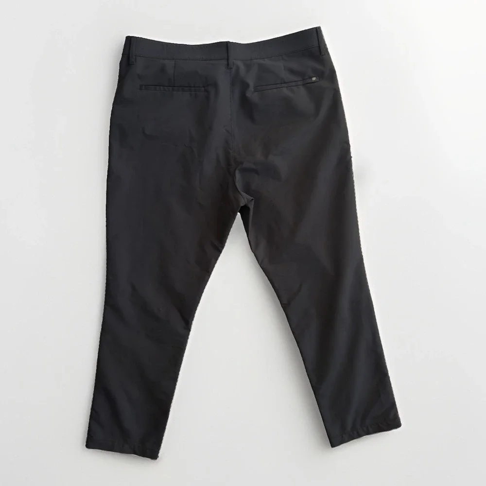 Banana Republic Men's 36x29 Black Performance Stretch Dress Pants Slim Fit